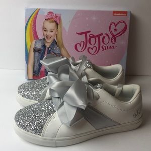 COPY - JoJo Siwa Shoes Court Tennis White Blanc s…